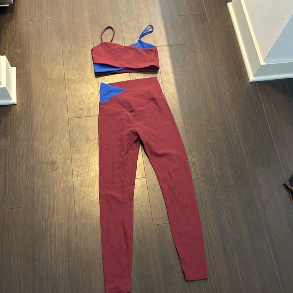 WILO Blue/Maroon Cross Workout Set